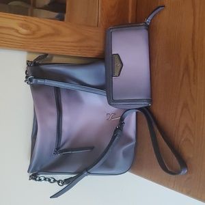 Vera Wang crossbody with matching wallet